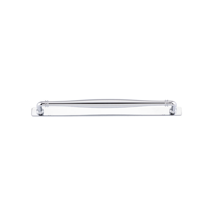 Iver Cabinet Pull Sarlat Polished Chrome With Backplate L365xW24xP52mm CTC320mm