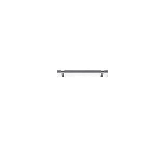 Iver Cabinet Pull Helsinki Brushed Chrome With Backplate L205xW24xP39mm CTC160mm