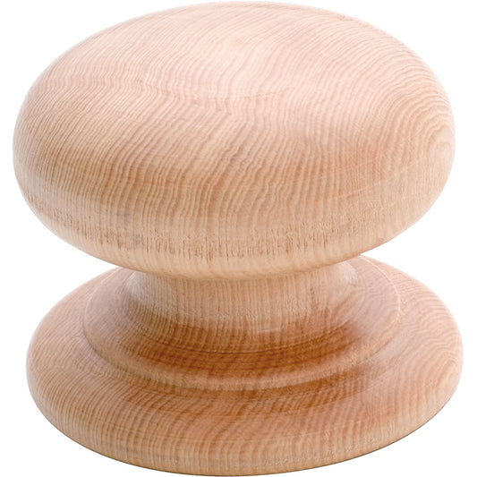 Tradco PINE W/SCREW M/ROOM KNOB D48 P40mm