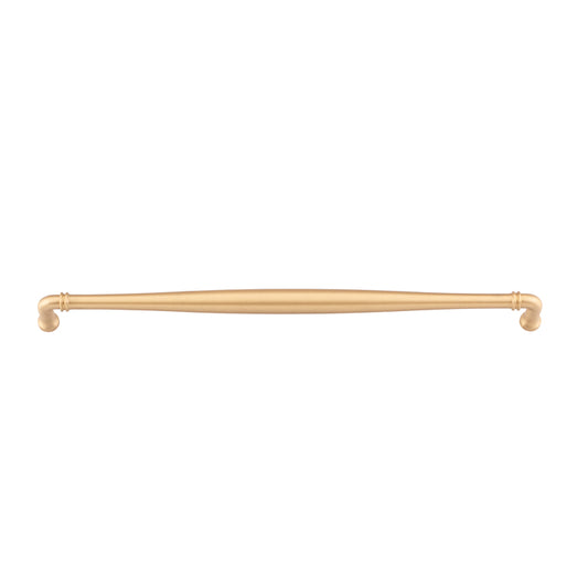 Iver Cabinet Pull Sarlat Brushed Brass L470xW24xP51mm CTC450mm