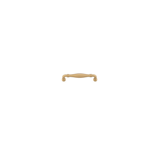 Iver Cabinet Pull Sarlat Brushed Brass L144xW18xP43mm CTC128mm