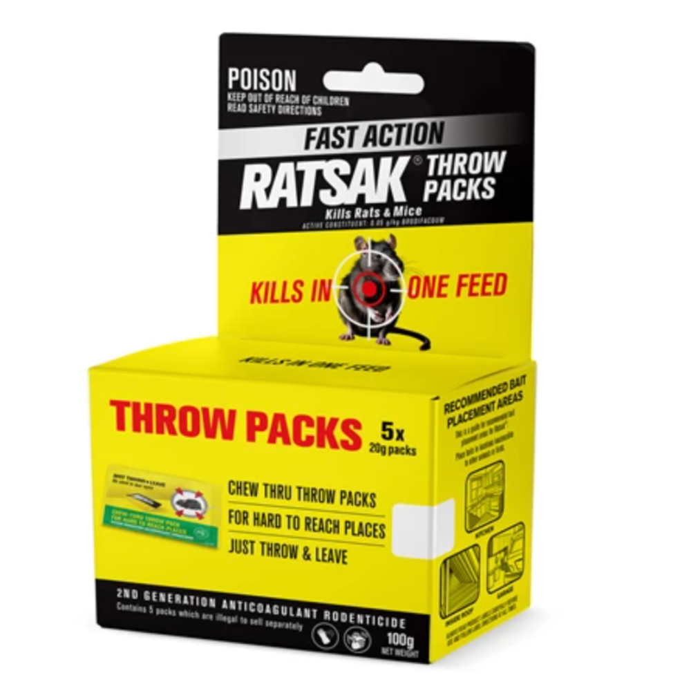 Ratsak Fast Action Throwpack 5x20g