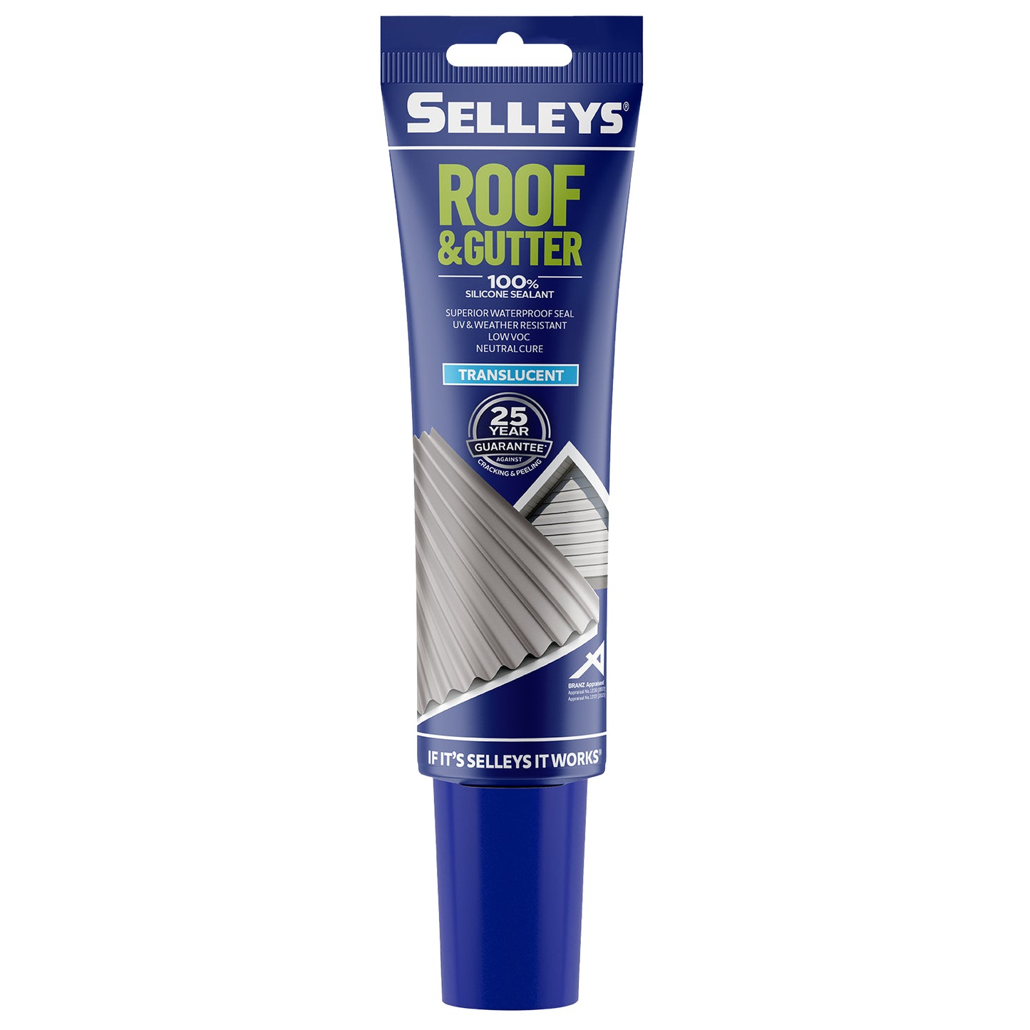 Selleys Roof & Gutter 90ml- Translucent