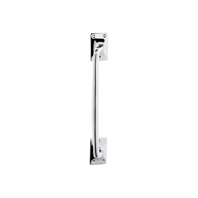 Tradco Pull Handle Classic Offset Chrome Plated H305xW42xP60mm