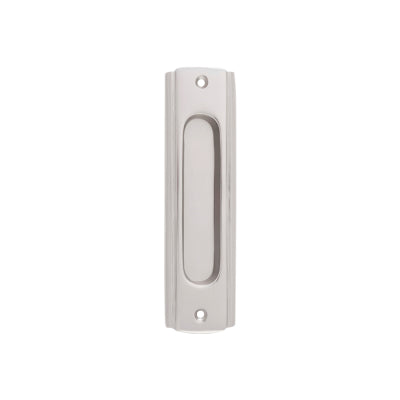 Tradco Sliding Door Pull Traditional Satin Nickel H150xW43mm