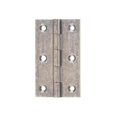 Southern Design Group Fixed Pin Hinge - H89xW50mm - Rumbled Nickel Finish