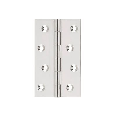 Southern Design Group Fixed Pin Hinge - H100xW60mm - Polished Nickel Finish