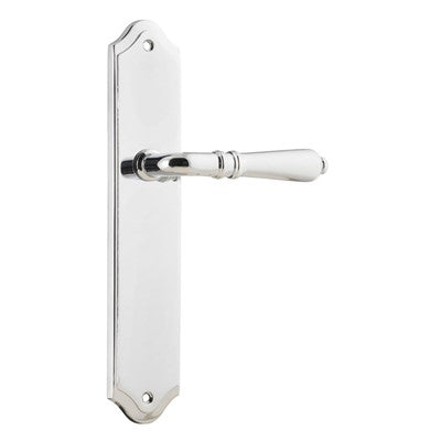 Iver Door Lever Sarlat Shouldered Latch Pair Polished Chrome L111xP55mm BPH250xW48mm