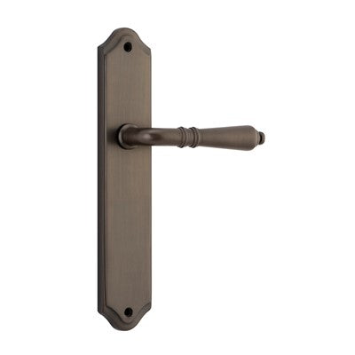 Iver Door Lever Sarlat Shouldered Latch Pair Signature Brass L111xP55mm BPH250xW48mm