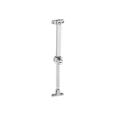 Tradco Casement Stay Stainless Steel Telescopic Locking Satin Chrome L200-295mm