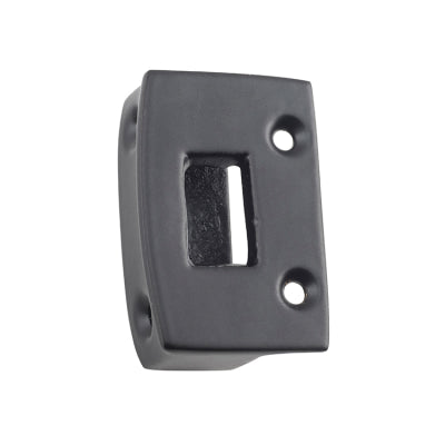 Tradco Screen Door Latch Box Keeper Matt Black H43xW28mm