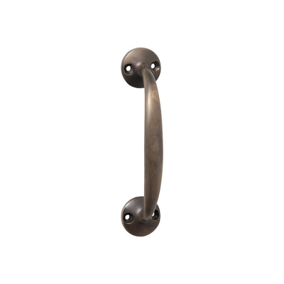 Tradco Cabinet Pull Handle Telephone Antique Brass L150xP43mm