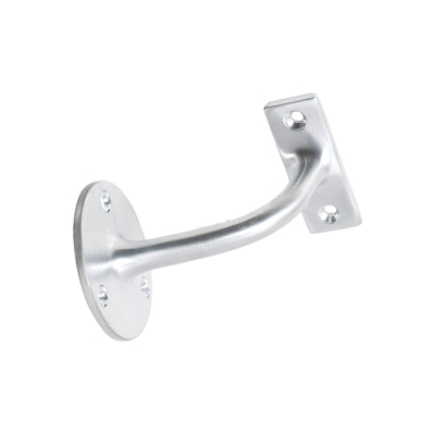 Tradco Hand Rail Bracket Satin Chrome P75mm Backplate 56mm