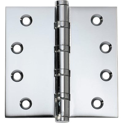 Southern Design Group Ball Bearing Hinge - H100xW100mm - Chrome Plated Finish