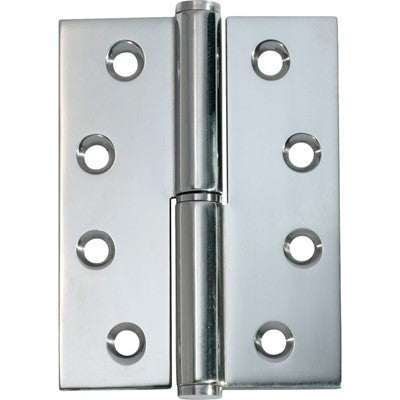 Southern Design Group Lift Off Hinge - LH H100xW75mm - Chrome Plated Finish