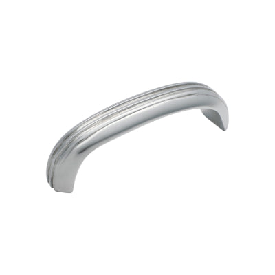 Tradco Cabinet Pull Handle Deco Curved Small Chrome Plated L85xW20xP27mm