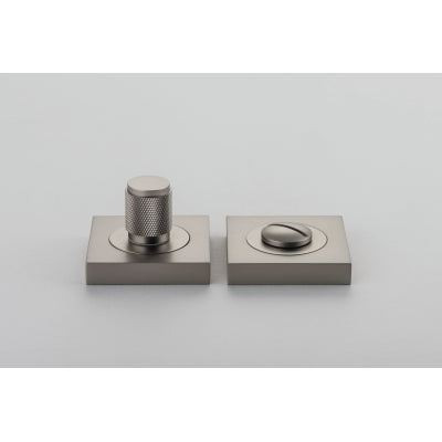 Iver Privacy Turn Brunswick Rose Square Concealed Fix Satin Nickel H52xW52xP35mm