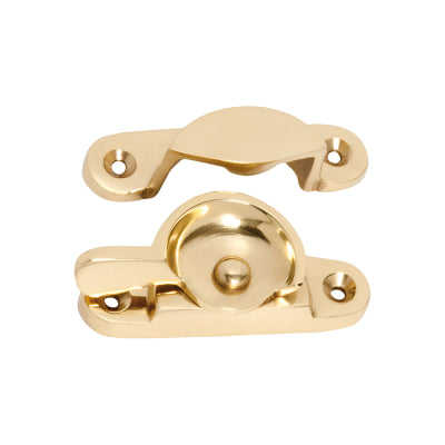 Tradco Sash Fastener Classic Polished Brass L65xW25mm