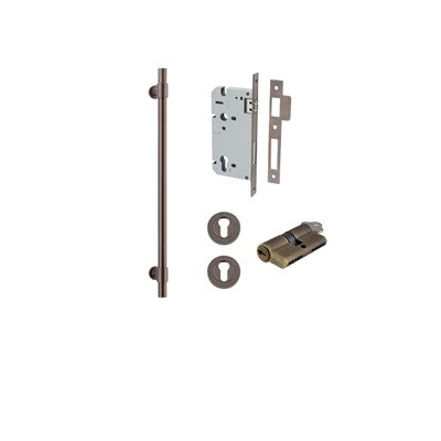 Iver Pull Handle Helsinki Signature Brass CTC450mm Key / Key Entrance Kit