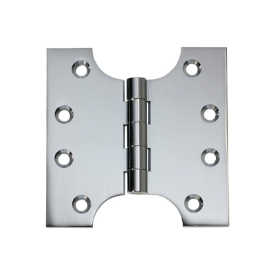 Southern Design Group Parliament Hinge - H100xW100mm - Chrome Plated Finish