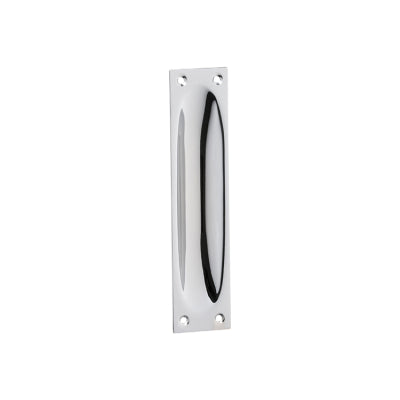 Tradco Sliding Door Pull Classic Large Chrome Plated H140xW32mm