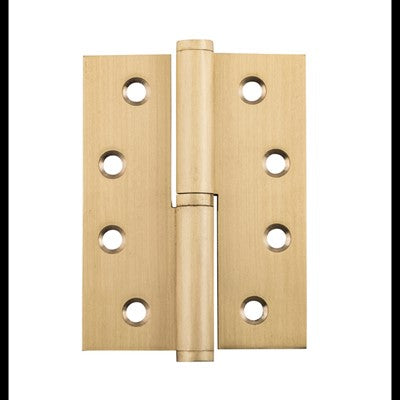 Southern Design Group Lift Off Hinge - RH H100xW75mm - Satin Brass Finish