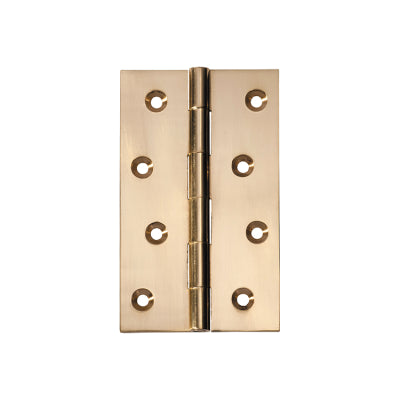 Southern Design Group Fixed Pin Hinge - H100xW60mm - Polished Brass Finish