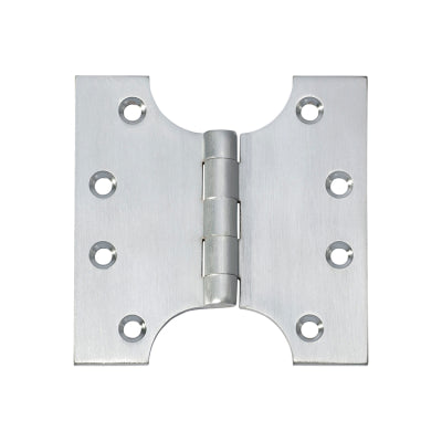 Southern Design Group Parliament Hinge - H100xW100mm - Satin Chrome Finish