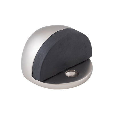 Tradco Door Stop Oval Satin Nickel H29xD40mm