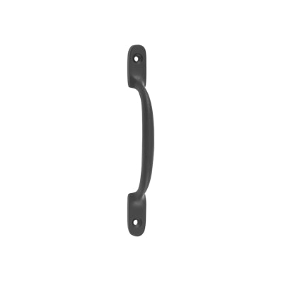 Tradco Cabinet Pull Handle Standard Matt Black L125xP26mm