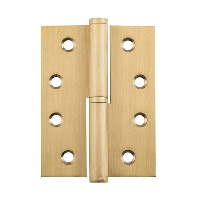 Southern Design Group Lift Off Hinge - LH H100xW75mm - Satin Brass Finish