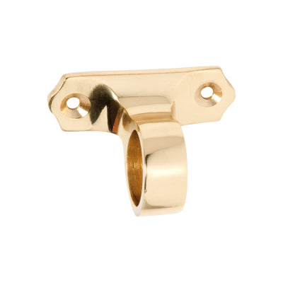 Tradco Sash Eye Offset Polished Brass H32xW49xP36mm