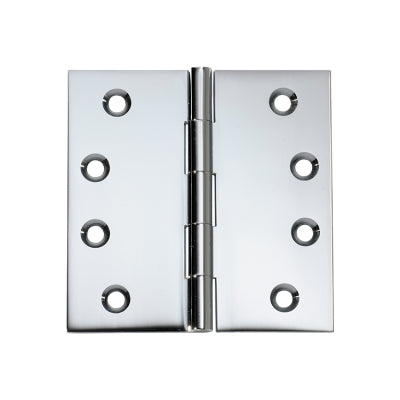 Southern Design Group Fixed Pin Hinge - H100xW100mm - Chrome Plated Finish