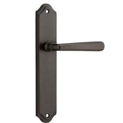 Iver Door Lever Copenhagen Shouldered Latch Pair Signature Brass L120xP59mm BPH250xW48mm