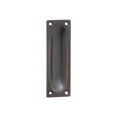 Tradco Sliding Door Pull Classic Small Antique Copper H88xW28mm