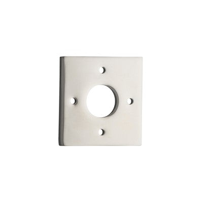 Iver Adaptor Plate Pair Rose Square Polished Nickel H60xW60xP2mm ID22mm CTC41.5mm