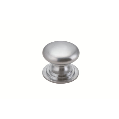 Iver Cupboard Knob Sarlat Brushed Chrome P27xD32mm