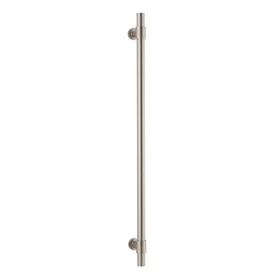 Iver Pull Handle Helsinki Satin Nickel L710xW22xP66mm BPD35mm CTC600mm