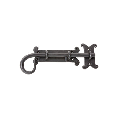 Tradco Slide Bolt Iron Matt Black L200mm