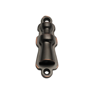 Tradco Escutcheon Covered Antique Copper H60xW20mm