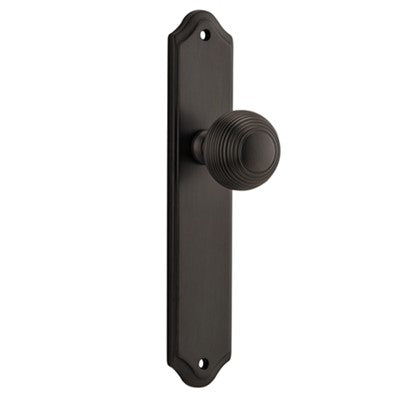 Iver Door Knob Guildford Shouldered Latch Pair Signature Brass D52xP74mm BPH250xW48mm