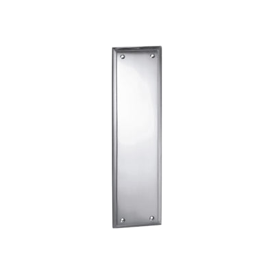 Tradco Push Plate Milton Chrome Plated H300xW75mm