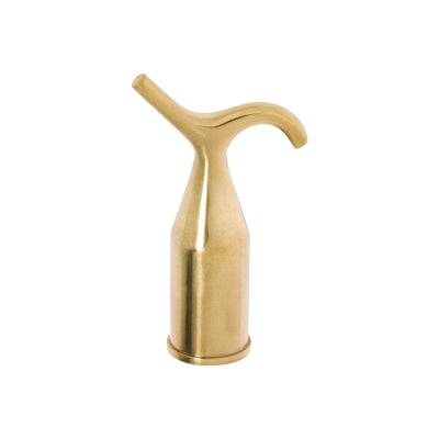 Tradco Pole Hook Polished Brass H100xD25mm