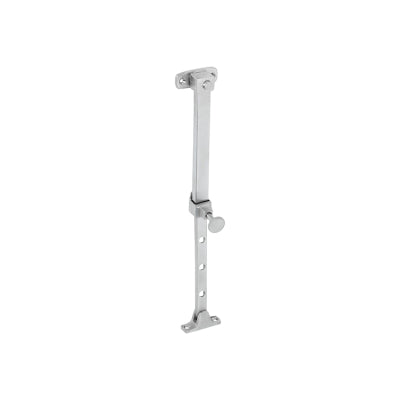 Tradco Casement Stay Telescopic Pin Satin Chrome L200-295mm