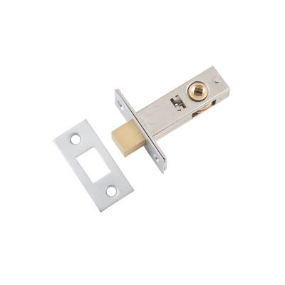 Tradco Privacy Bolt Satin Chrome Backset 45mm