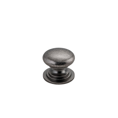 Iver Cupboard Knob Sarlat Distressed Nickel P27xD32mm