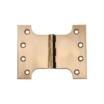 Southern Design Group Parliament Hinge - H100xW125mm - Polished Brass Finish