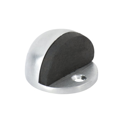 Tradco Door Stop Oval Satin Chrome H29xD40mm