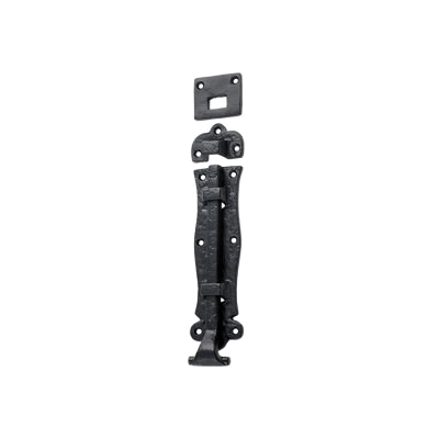 Tradco Tower Bolt Iron Matt Black L180xW48mm