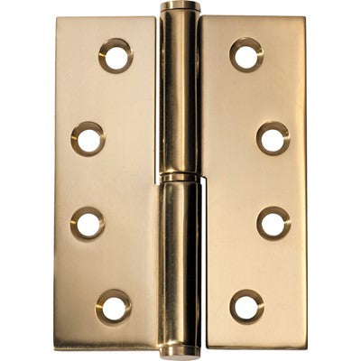 Southern Design Group Lift Off Hinge - RH H100xW75mm - Polished Brass Finish